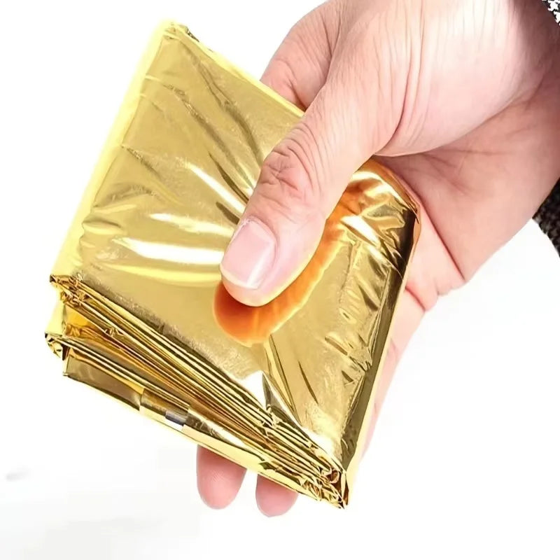 Aero Emergency Blanket | Lightweight Mylar Thermal Survival Tool, Retains 80% Body Heat 2