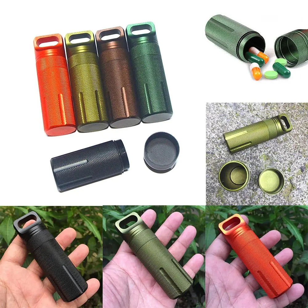 Aero Survival Capsule | Waterproof Aluminum Storage Container 2