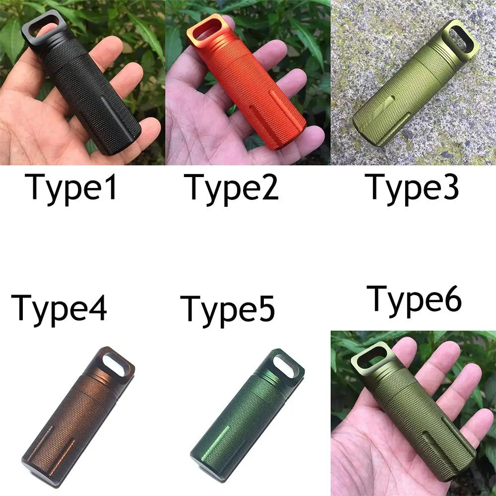 Aero Survival Capsule | Waterproof Aluminum Storage Container 4