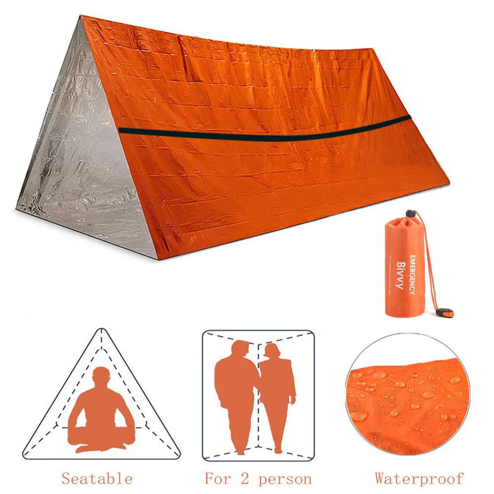 Bingo Survival Tent Kit | Waterproof Mylar Emergency Shelter 0