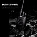 Bravo Walkie Talkie | UHF 400-470MHz, 16 Channels, Noise Reduction 5