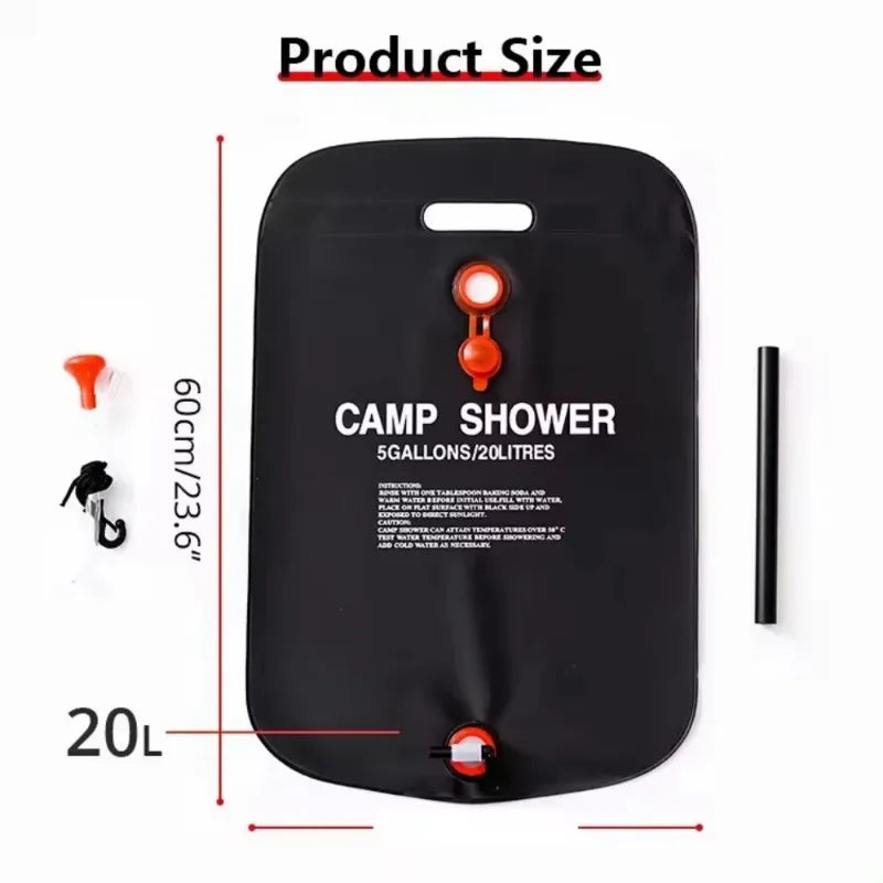 Caro Water Bag | Durable PVC, 10L Capacity for Camping and Picnics 1