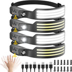 Cobra LED Headlamp | USB Rechargeable, Induction Sensor, 1000 Lumens 7