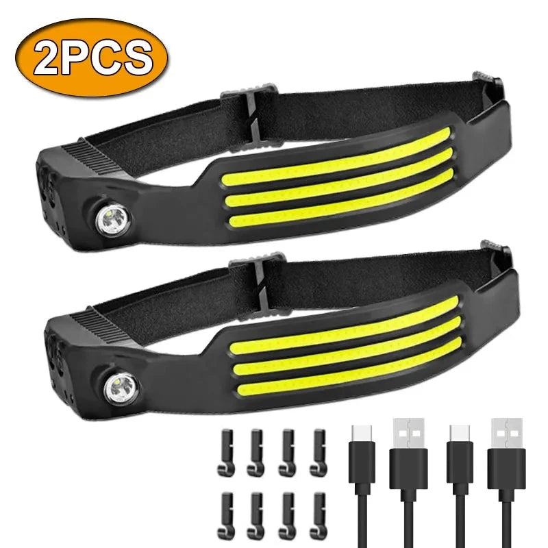 Cobra LED Headlamp | USB Rechargeable, Induction Sensor, 1000 Lumens 8