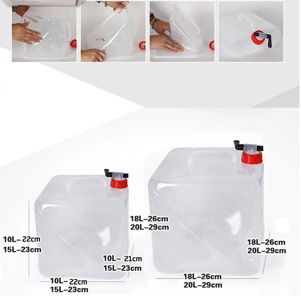 Cora Water Container | 10L Foldable PE Design 5