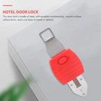 DuraLock Portable Door Lock | Tool-Free Installation, Steel Construction 2