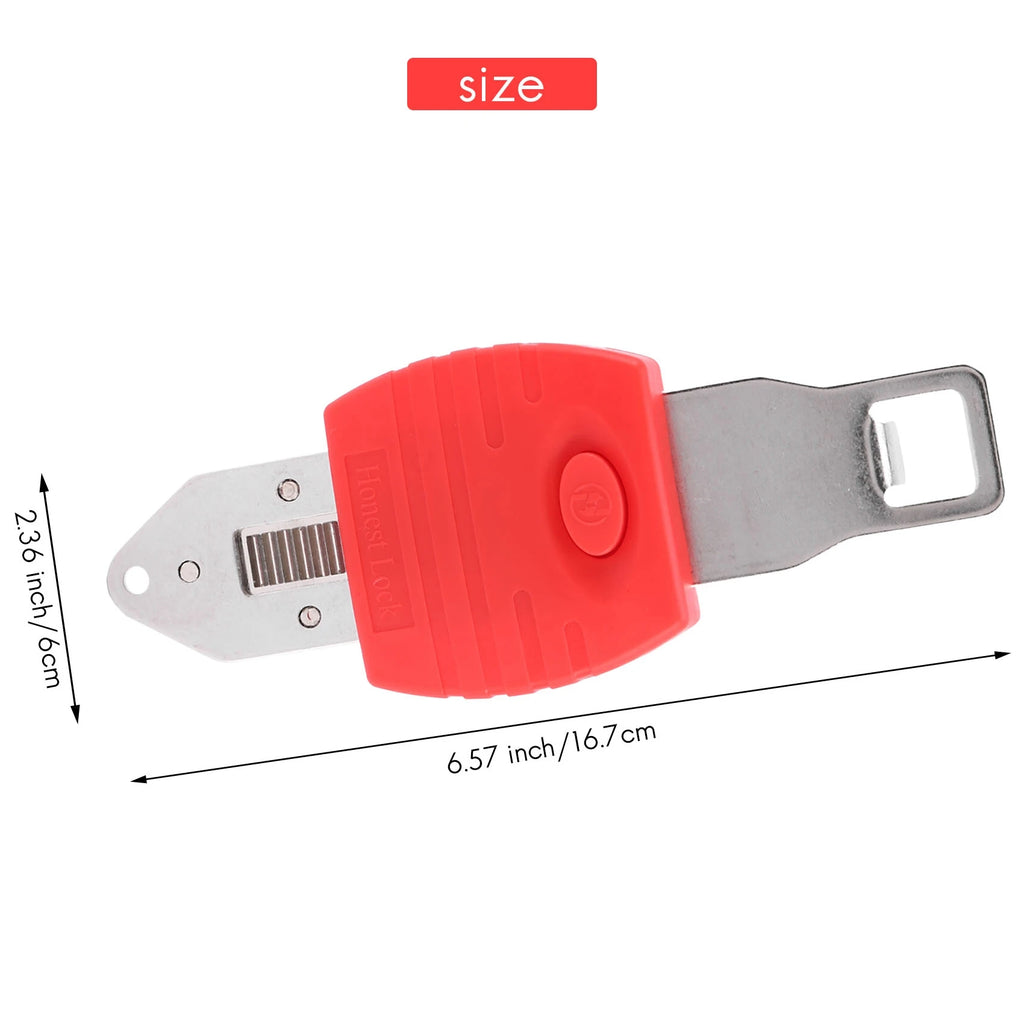 DuraLock Portable Door Lock | Tool-Free Installation, Steel Construction 5