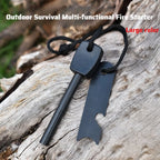 Fuego Flint Fire Starter | Waterproof Multi-Tool with Wood Handle 0