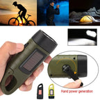 Luma Solar Flashlight | Hand Crank Rechargeable, Compact Design 1