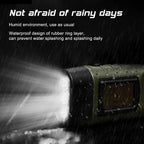 Luma Solar Flashlight | Hand Crank Rechargeable, Compact Design 2