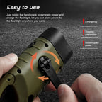 Luma Solar Flashlight | Hand Crank Rechargeable, Compact Design 4