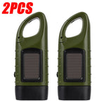 Luma Solar Flashlight | Hand Crank Rechargeable, Compact Design 7
