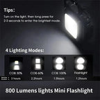 Milo Mini Flashlight | USB Rechargeable, Waterproof, 800 Lumens 1