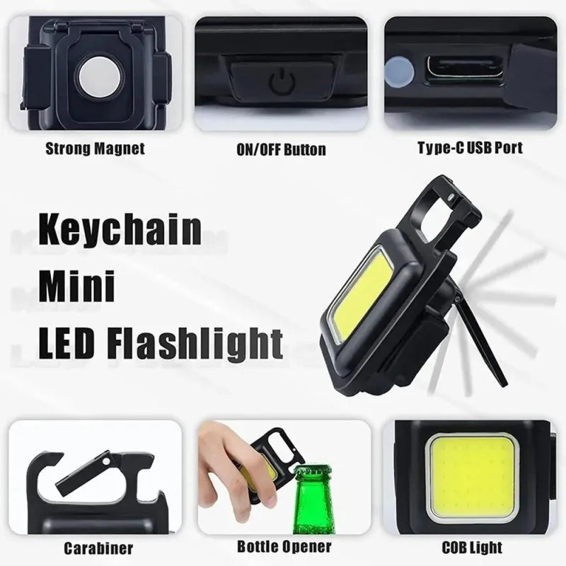 Milo Mini Flashlight | USB Rechargeable, Waterproof, 800 Lumens 3
