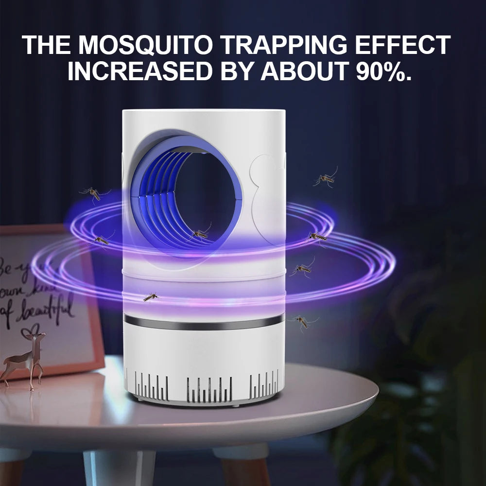 Milo Mosquito Killer Lamp | USB LED, 360° Suction Fan 1