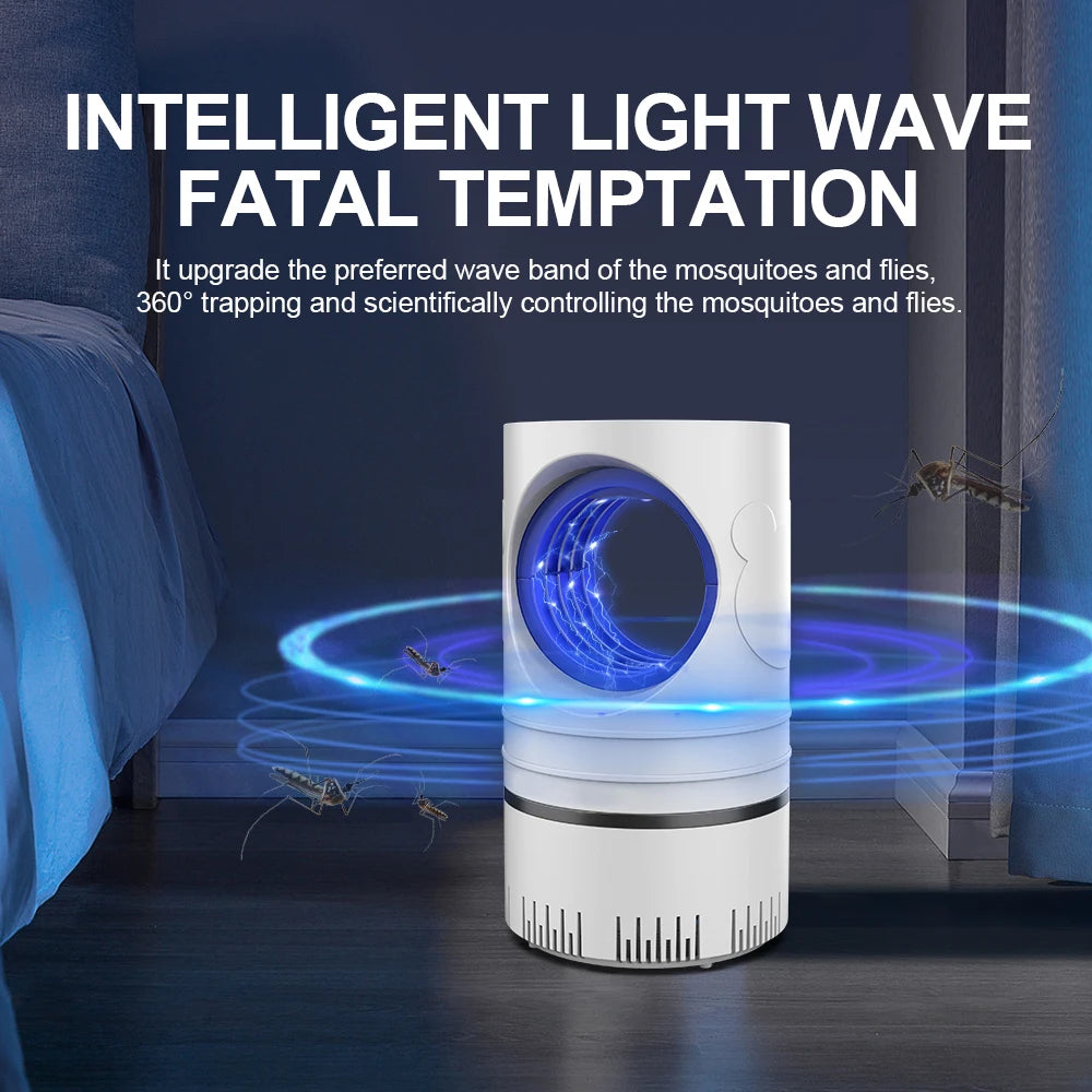 Milo Mosquito Killer Lamp | USB LED, 360° Suction Fan 3