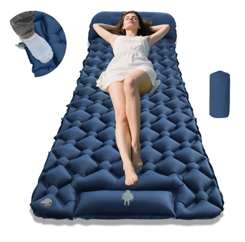 Navi Air Mattress | Connectable, Lightweight PVC for Camping and Home Use 0