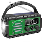 Quest Emergency Radio | 20000mAh USB Rechargeable, Solar Hand Crank 5