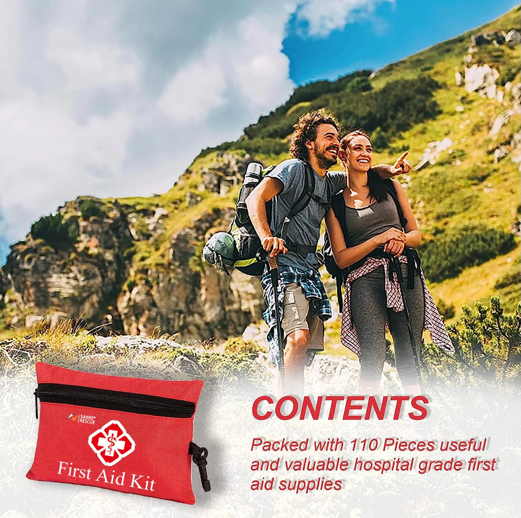 Sante First Aid Kit | 110-Piece Waterproof Medical Supplies 5