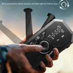 SolaRex Emergency Radio | Hand-Crank, USB Charger, Solar Power 3