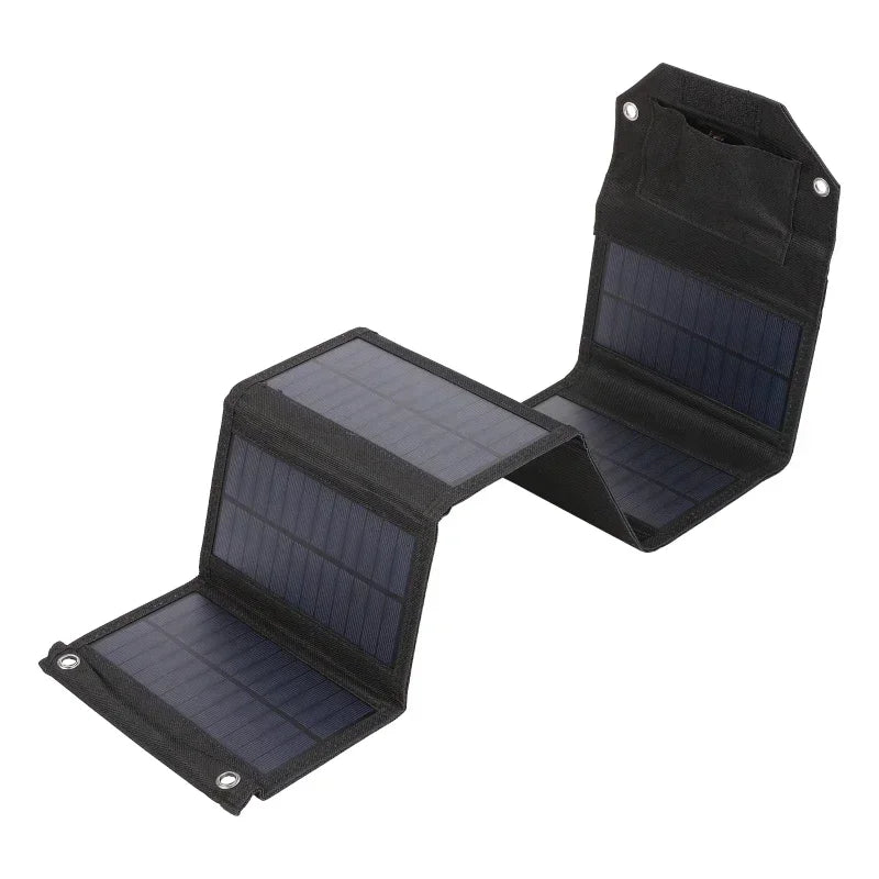 SolarFlex Folding Solar Panel | High-Efficiency Polycrystalline, USB Output 3
