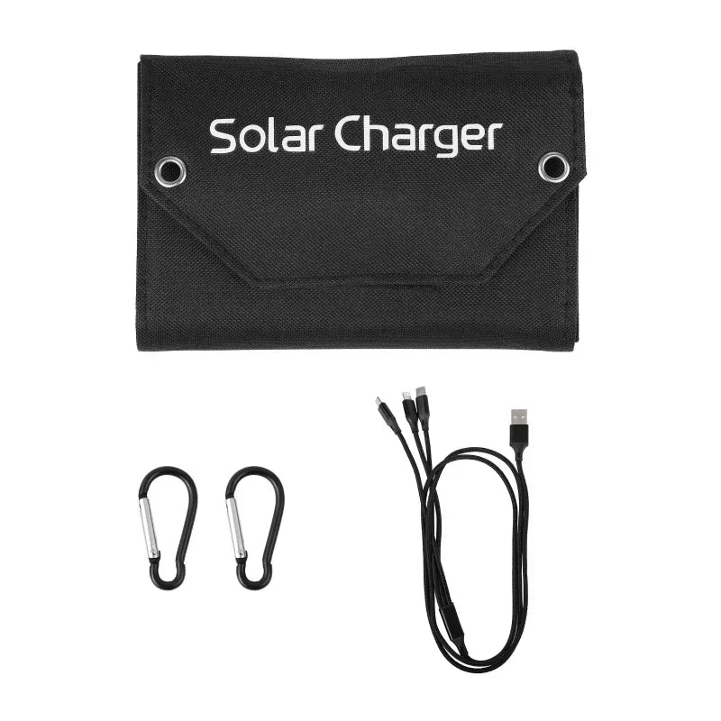 SolarFlex Folding Solar Panel | High-Efficiency Polycrystalline, USB Output 7