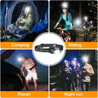 Sonic Headlamp | USB-C Rechargeable, 350 Lumens, Waterproof 5
