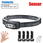 Sonic Headlamp | USB-C Rechargeable, 350 Lumens, Waterproof 9