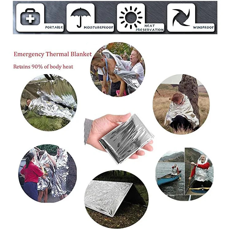 Survivor First Aid Kit | Compact, Multi-Functional Emergency Supplies 4