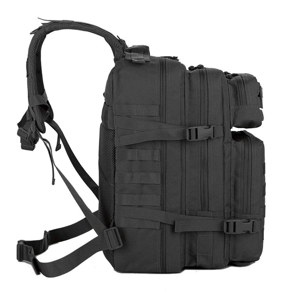 Trek Tactical Backpack | 45L Waterproof, Molle Design, Padded Straps 2