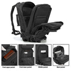 Trek Tactical Backpack | 45L Waterproof, Molle Design, Padded Straps 3