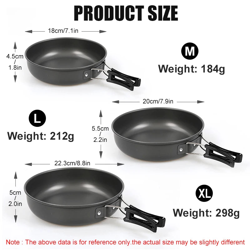 Wander Frying Pan | Lightweight Aluminum, Portable Outdoor Cookware 1