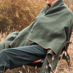 Woolly Blanket | Thickened Thermal Shawl, Washable, Perfect for Picnics 1