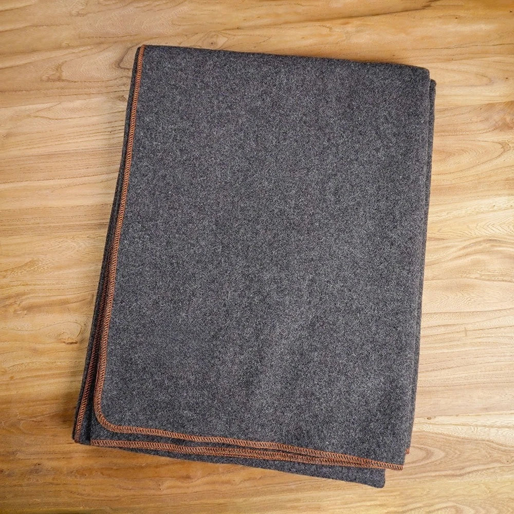 Woolly Blanket | Thickened Thermal Shawl, Washable, Perfect for Picnics 4