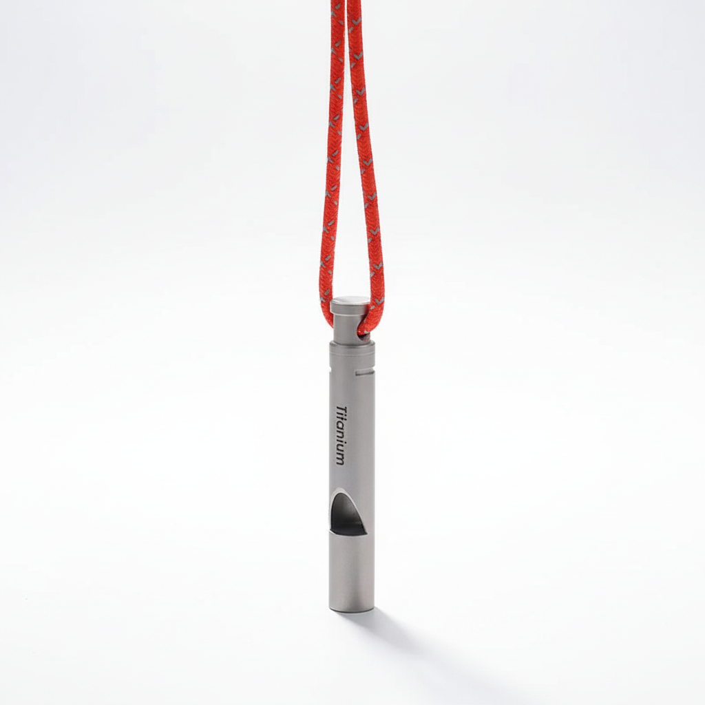 Titanium Whistle Ultralight - Professional Studio Photography