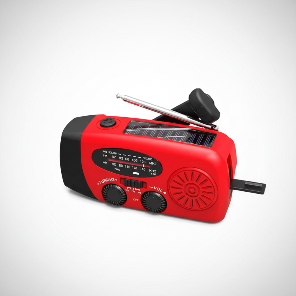 Emergency Radio Solar-Powered - Professional Studio Photography
