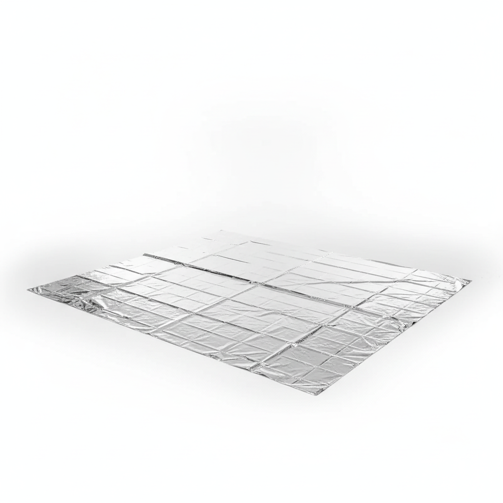 Emergency Blanket Retains 80 Body Heat - Professional Studio Photography