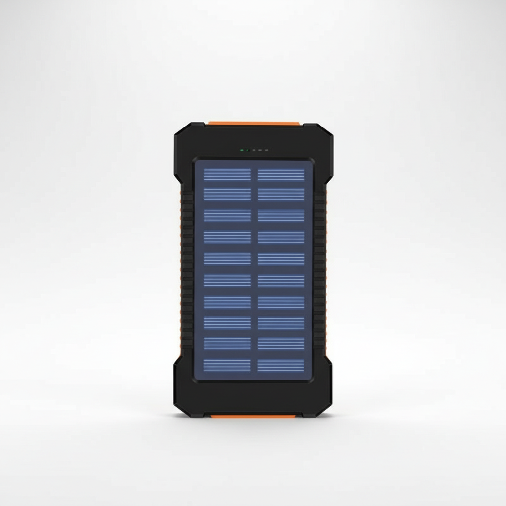 Solar Power Bank 200000mAh - Professional Studio Photography