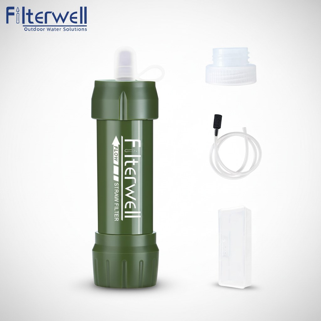 Water Filter Straw - Professional Studio Photography