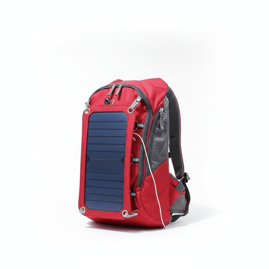 Solar Backpack 7W Solar Panel Water Bag - Professional Studio Photography