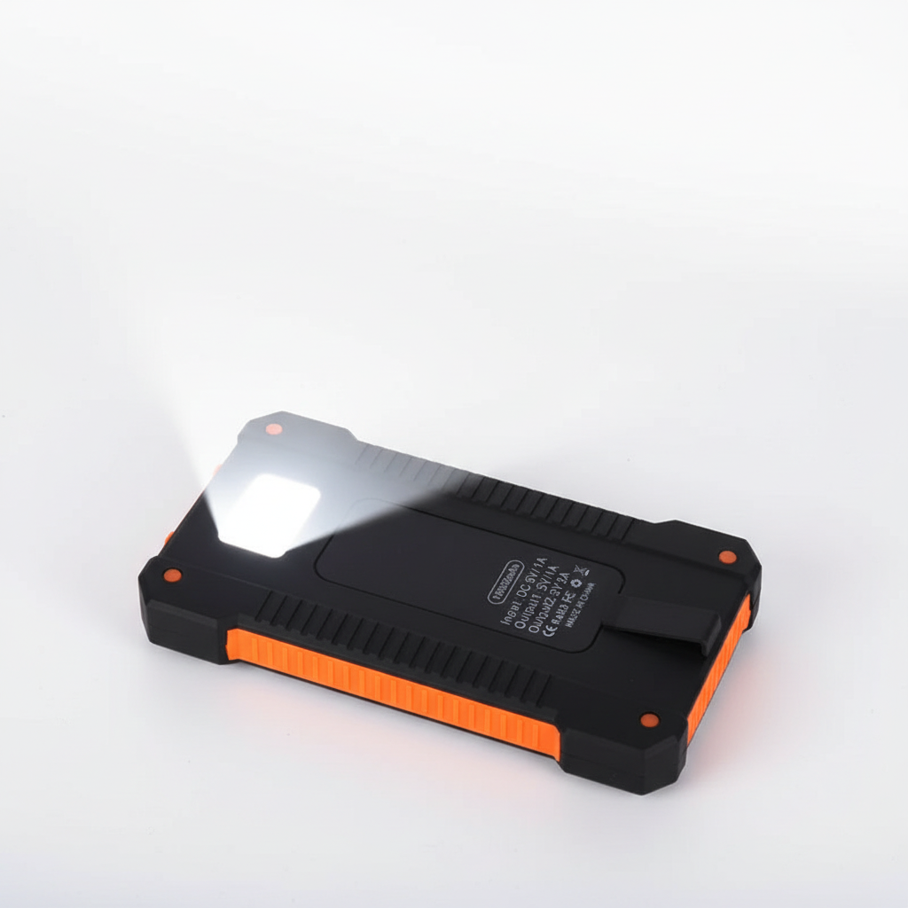 Solar Power Bank 200000mAh - Professional Studio Photography