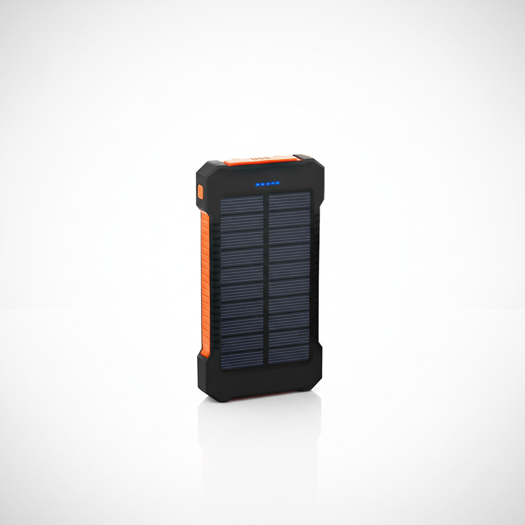 Solar Power Bank 200000mAh - Professional Studio Photography