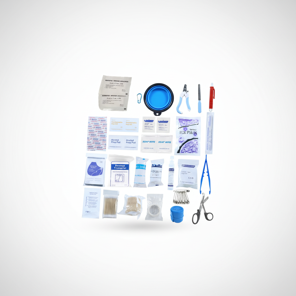 Pet First Aid Kit Dogs Cats - Professional Studio Photography